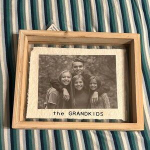 Mudpie wooden picture frame “the GRANDKIDS”
